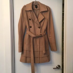 Camel pea coat